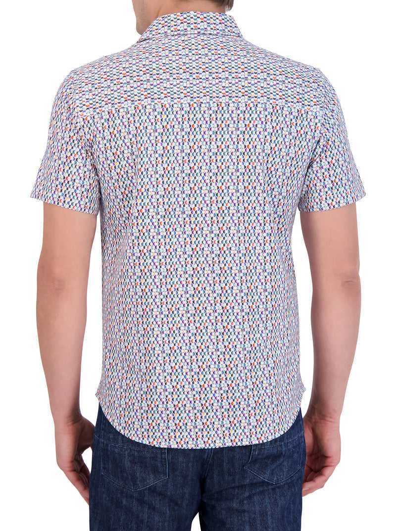 Robert Graham Flamenco Motion Short Sleeve Knit Shirt Multi | 769ARZMJB