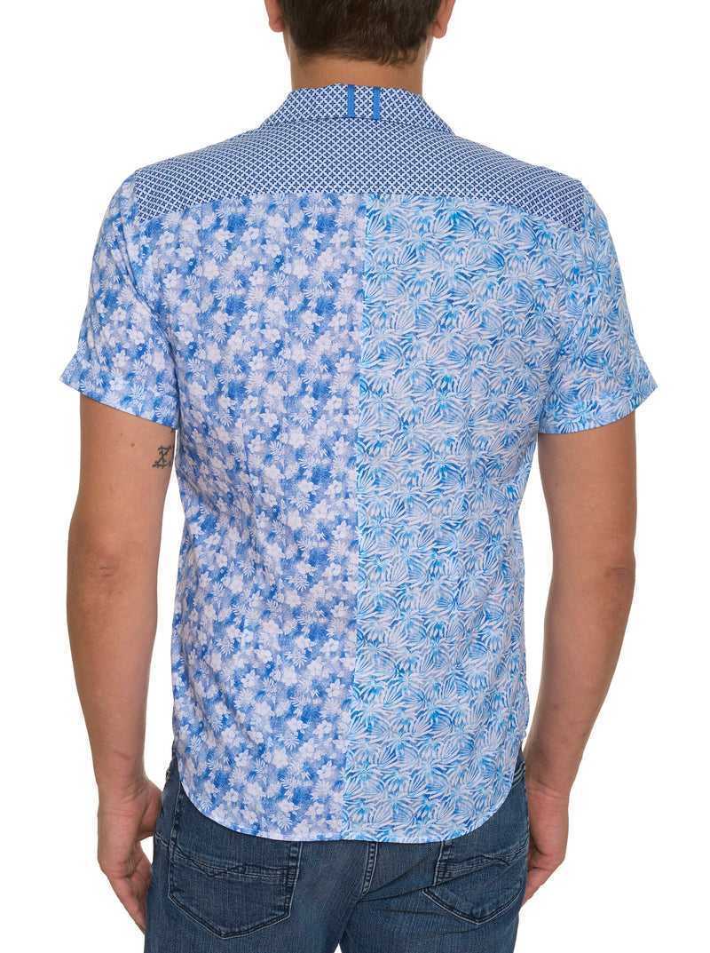 Robert Graham Fontana Short Sleeve Button Down Blu | 084IQVUZT