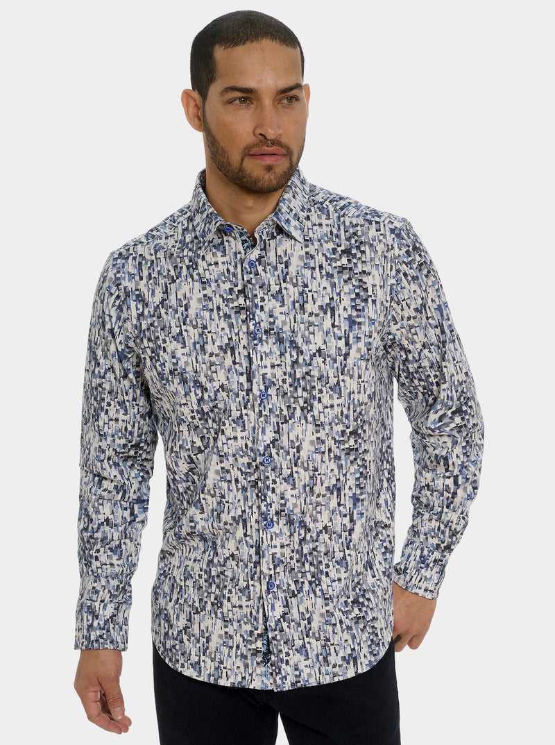 Robert Graham Fragment Long Sleeve Button Down Shirt Blu | 136NIATUQ