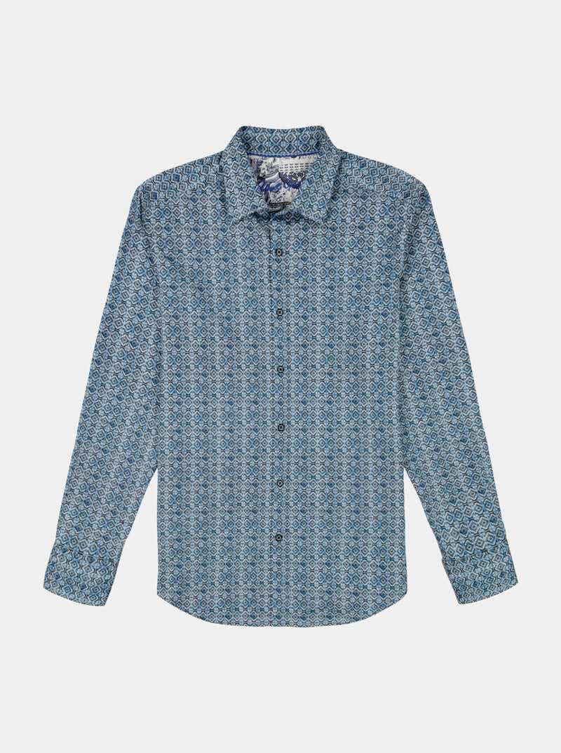 Robert Graham Frisco Long Sleeve Button Down Shirt Blu | 148JKELGB