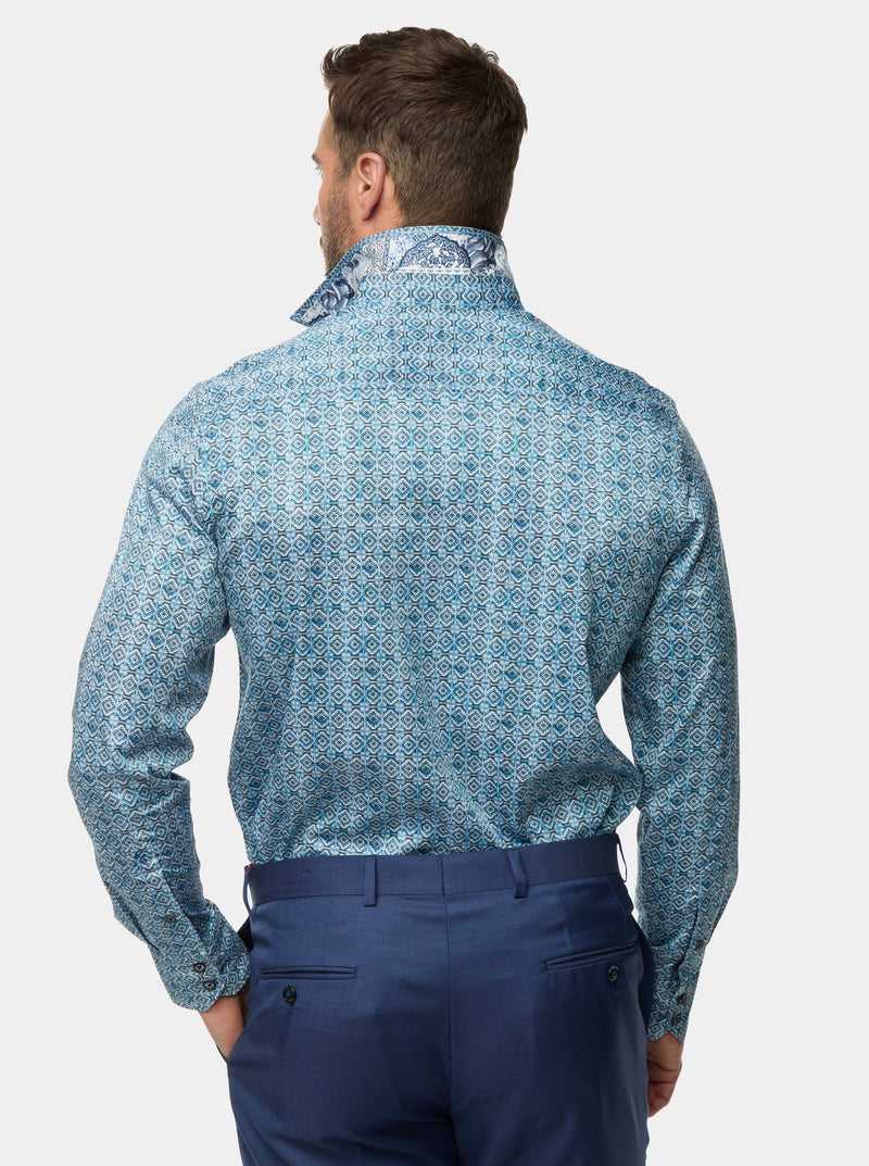 Robert Graham Frisco Long Sleeve Button Down Shirt Blu | 148JKELGB