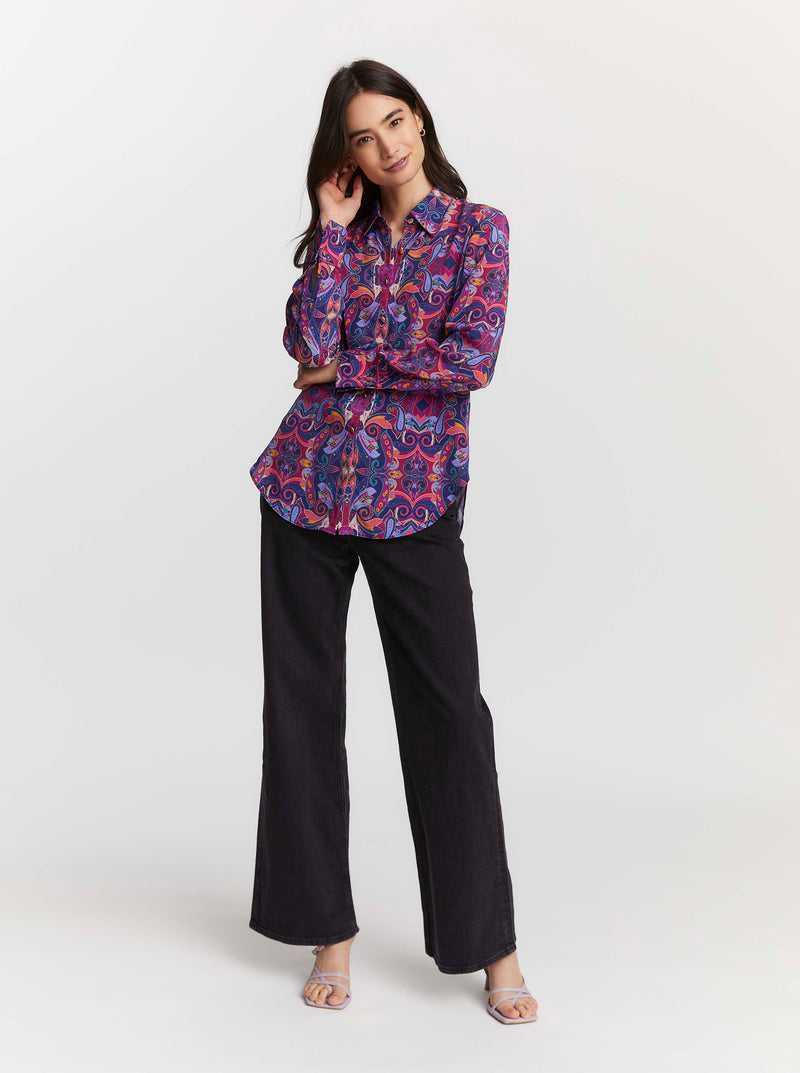 Robert Graham Gabriela Shirt Multi | 028ORWICQ