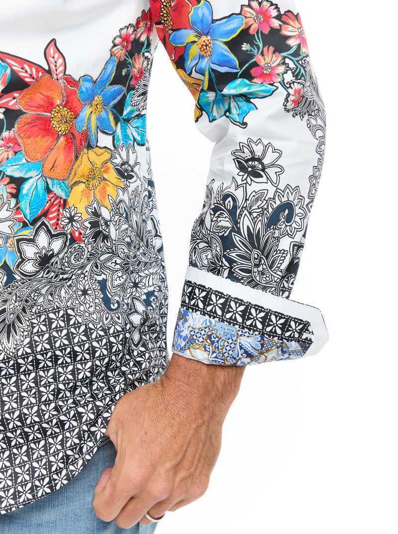 Robert Graham Garden Gala Long Sleeve Button Down Shirt Multi | 754BOLUXW