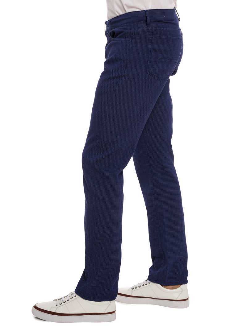 Robert Graham Grant Pant Blu Marino | 437WKCRIQ