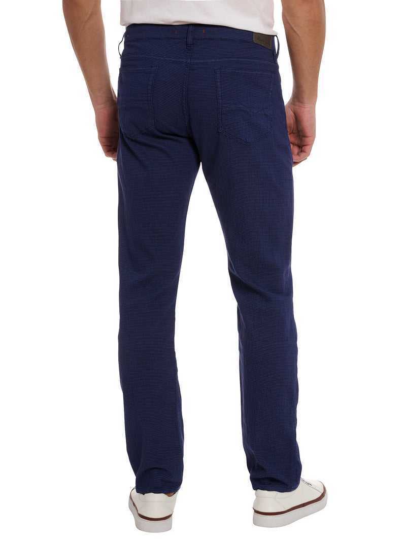 Robert Graham Grant Pant Blu Marino | 437WKCRIQ