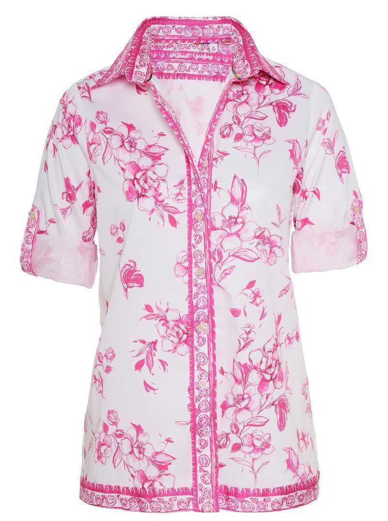 Robert Graham Hadley Shirt Rosa | 359UBNRGH