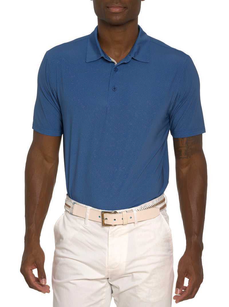 Robert Graham Hyde Performance Polo Nere | 342LFAICR