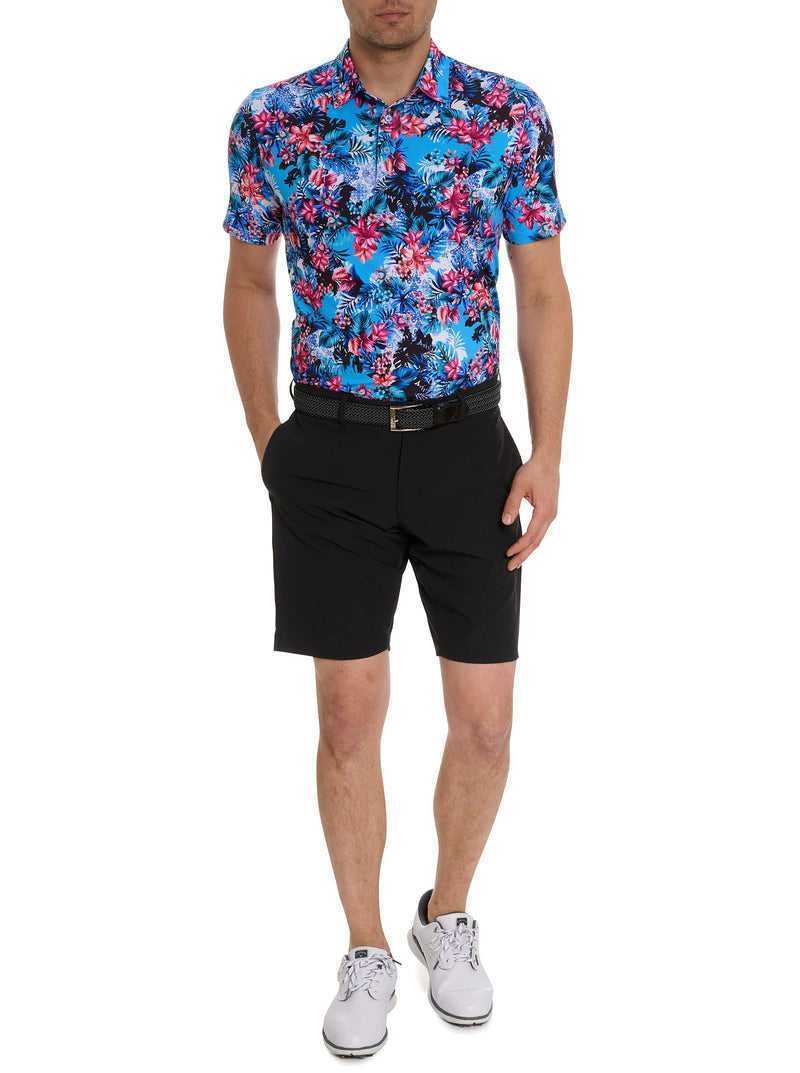 Robert Graham Island Time Polo Blu | 123ARDSYE