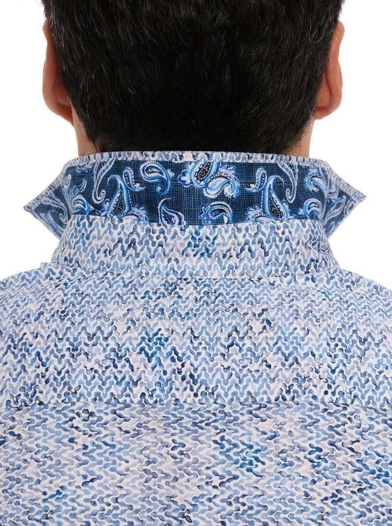 Robert Graham Kaimana Long Sleeve Button Down Shirt Blu | 347GMFOEJ