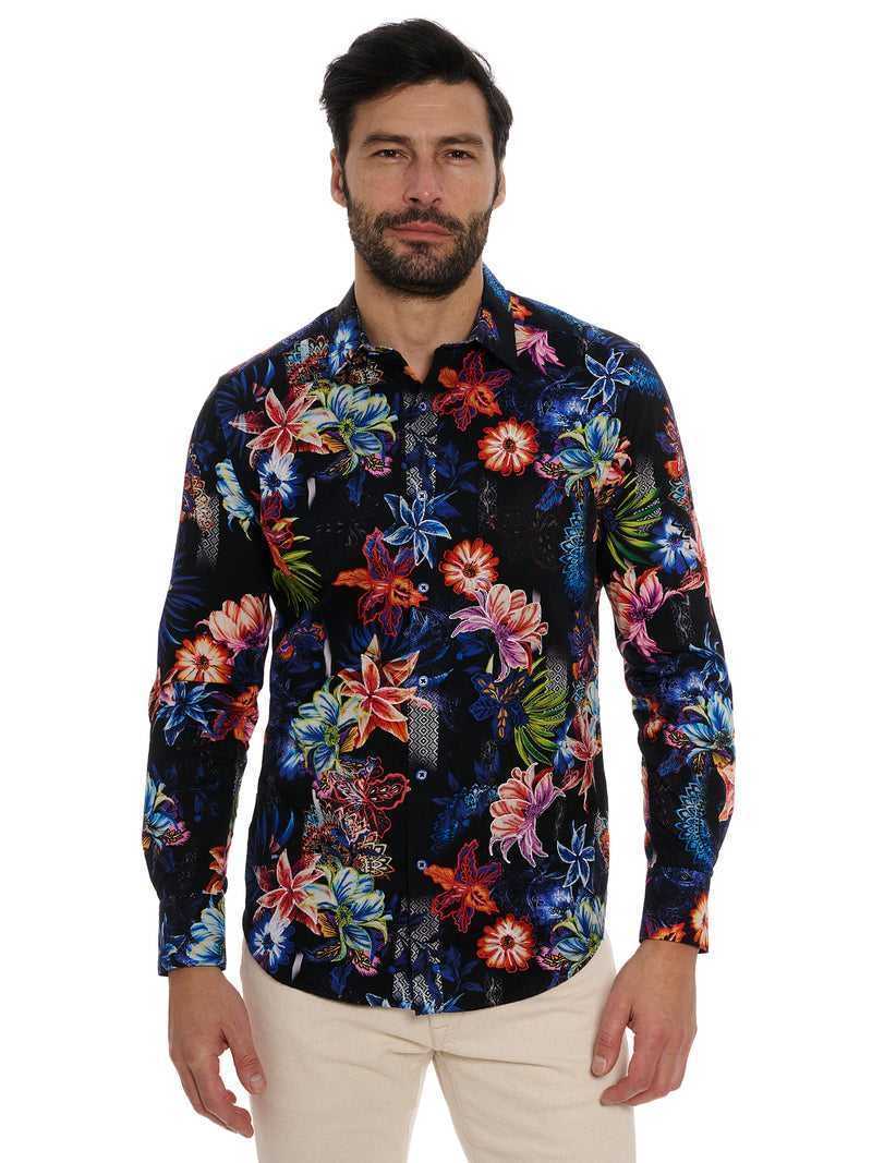 Robert Graham Katazome Long Sleeve Button Down Shirt Multi | 310ZLYJQO