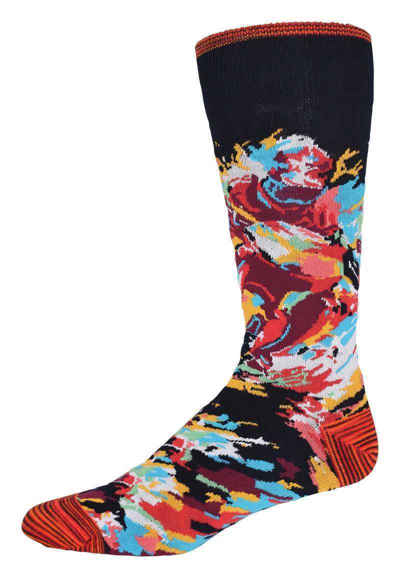 Robert Graham Kinghtsbridge Sock Blu Marino | 196DYQIXJ