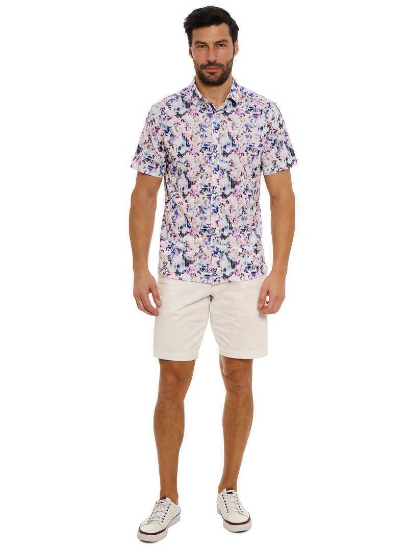 Robert Graham Le Pelosa Short Sleeve Knit Shirt Multi | 470IYQETA