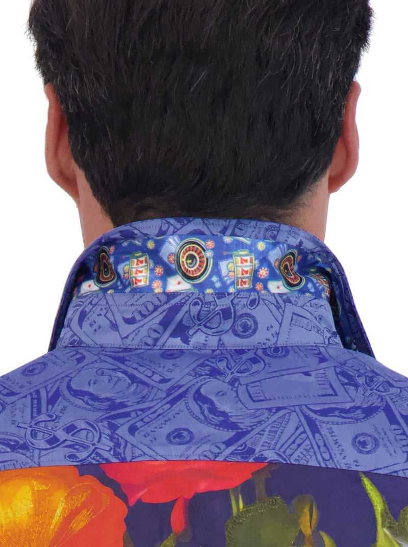 Robert Graham Limited Edition Bankroll Long Sleeve Button Down Shirt Multi | 905NRVTFM