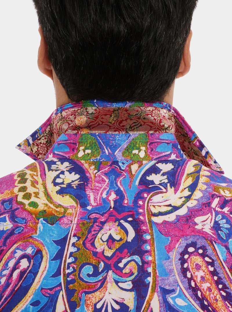 Robert Graham Limited Edition Bead My Guest Long Sleeve Button Down Shirt Multi | 093ZXCARM