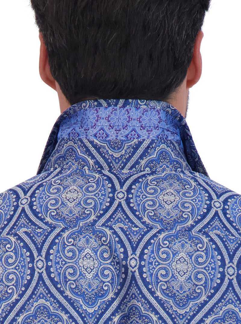 Robert Graham Limited Edition Sovereignty Long Sleeve Button Down Shirt Blu | 724MROVYS