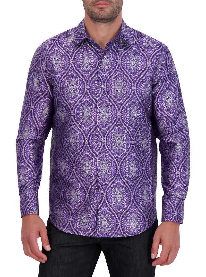 Robert Graham Limited Edition Sovereignty Long Sleeve Button Down Shirt Blu | 724MROVYS