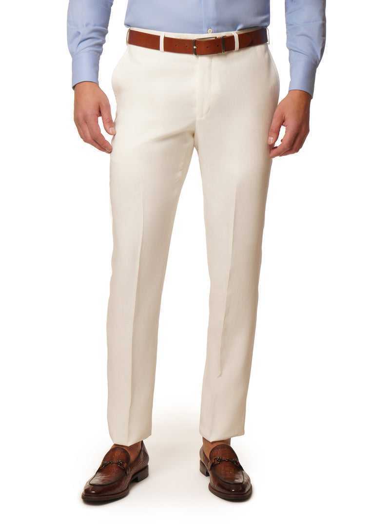 Robert Graham Linen Dress Pant Bianche | 459UTSQXB