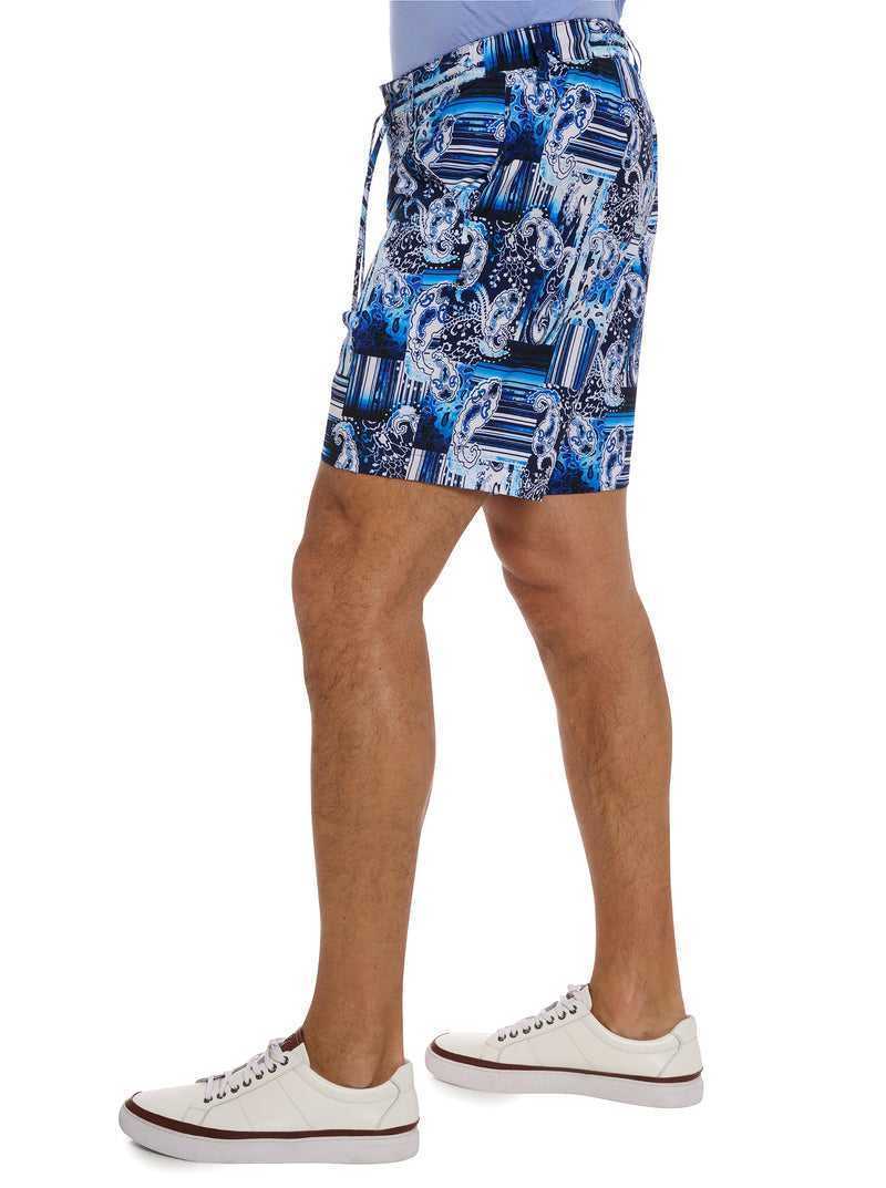 Robert Graham Makua Shorts Blu | 943KQCNTE