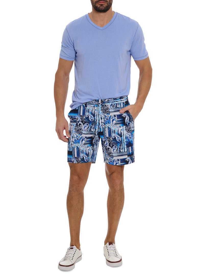 Robert Graham Makua Shorts Blu | 943KQCNTE