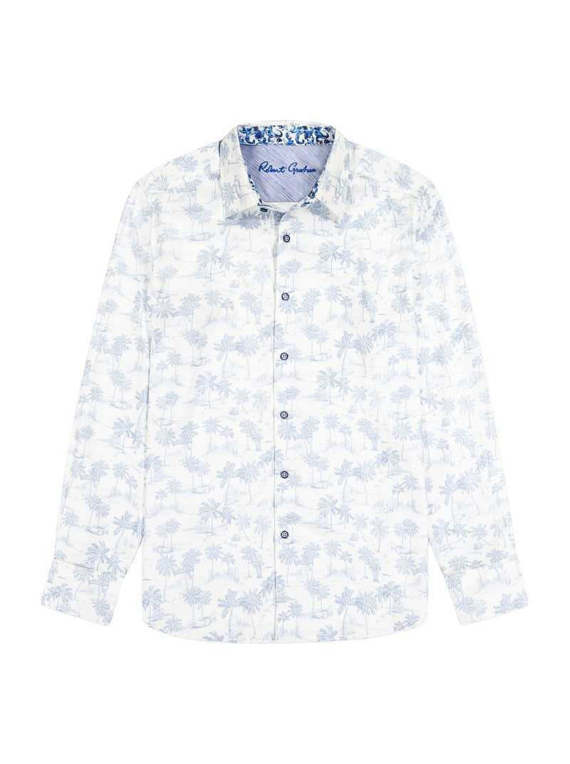 Robert Graham Maris Long Sleeve Button Down Shirt Bianche | 053OYPFLR