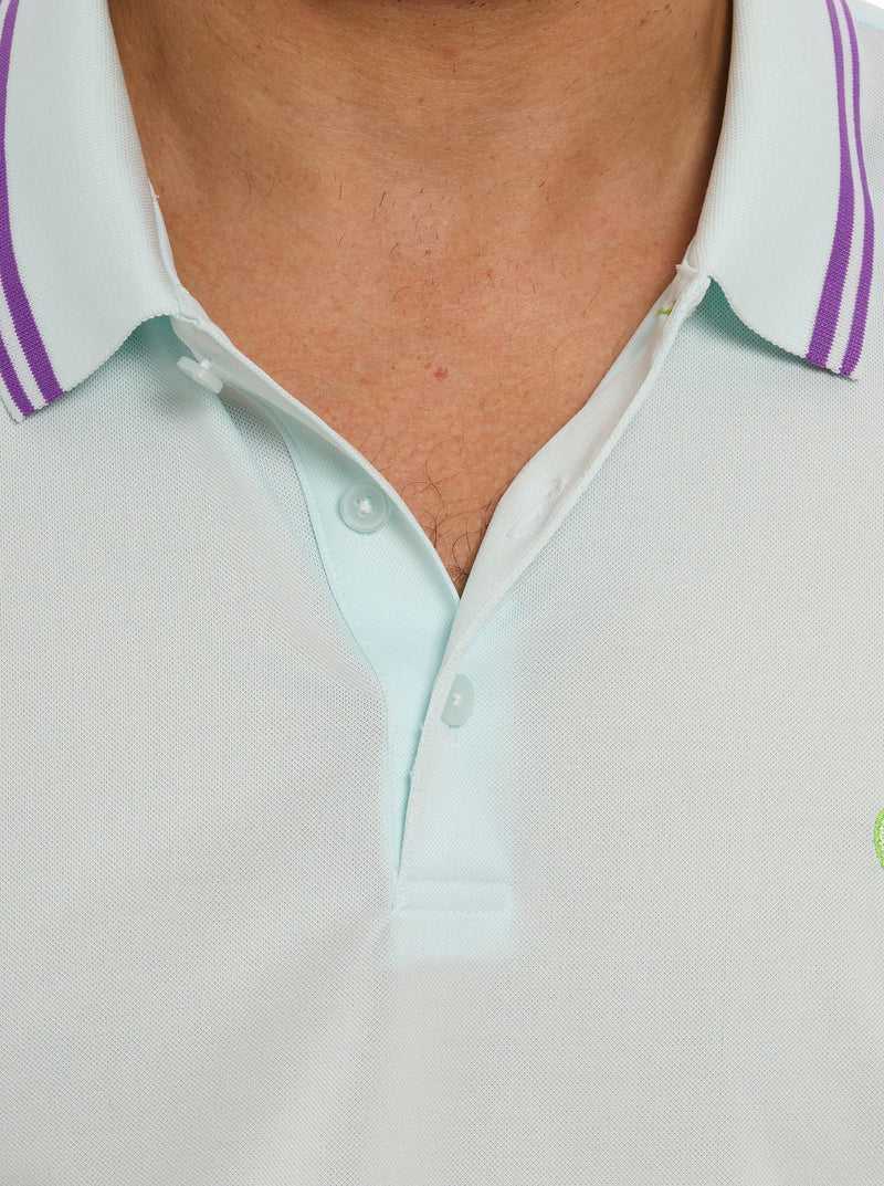 Robert Graham Match Point Polo Menta | 691IDMRCP