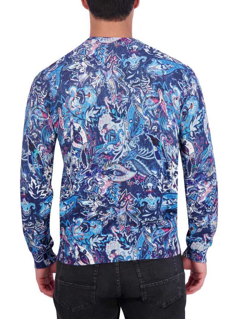 Robert Graham Meier Sweater Blu | 406URFHSO