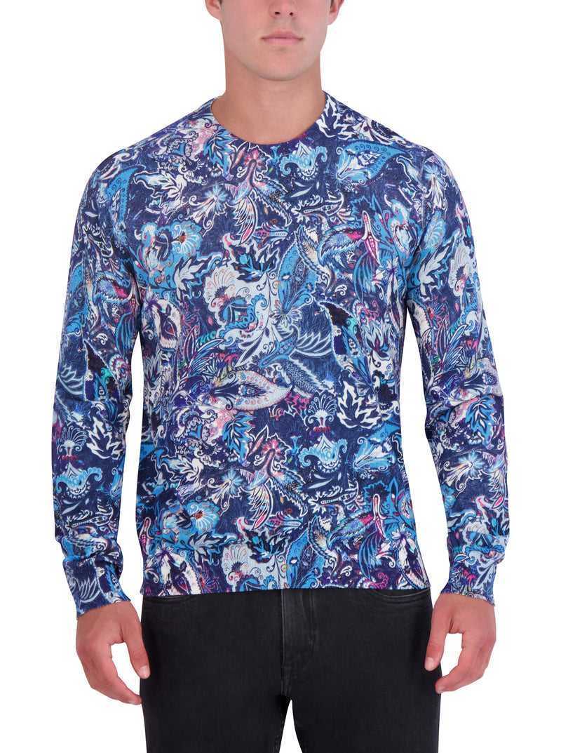 Robert Graham Meier Sweater Blu | 406URFHSO