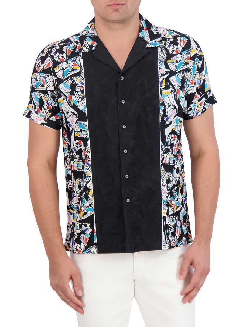 Robert Graham Omura Short Sleeve Button Down Shirt Multi | 659JBMYTE