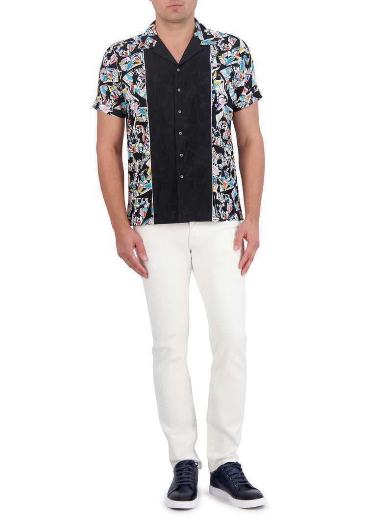 Robert Graham Omura Short Sleeve Button Down Shirt Multi | 659JBMYTE