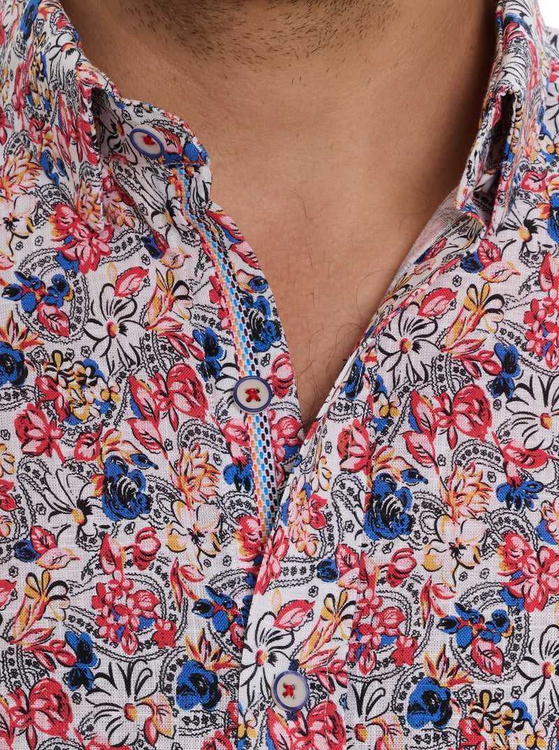 Robert Graham Padar Short Sleeve Button Down Shirt Multi | 607HUYPOV