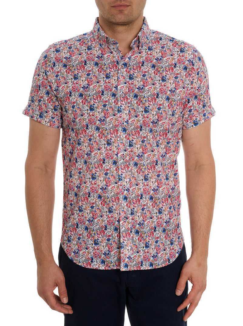 Robert Graham Padar Short Sleeve Button Down Shirt Multi | 607HUYPOV