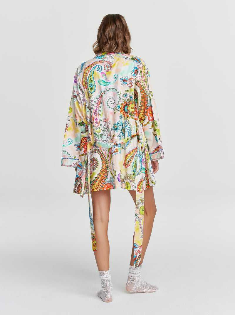 Robert Graham Paisley Robe Multi | 184PVEKRX