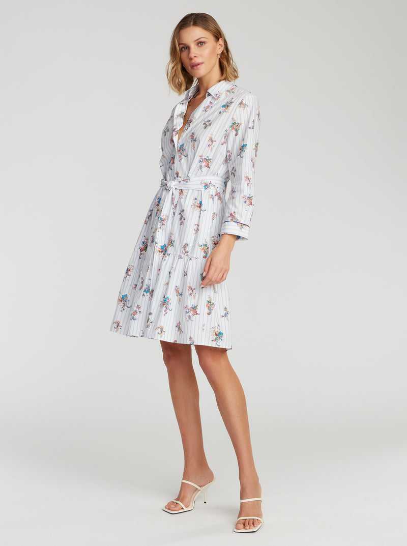 Robert Graham Paloma Dress Bianche | 394ADPWLK