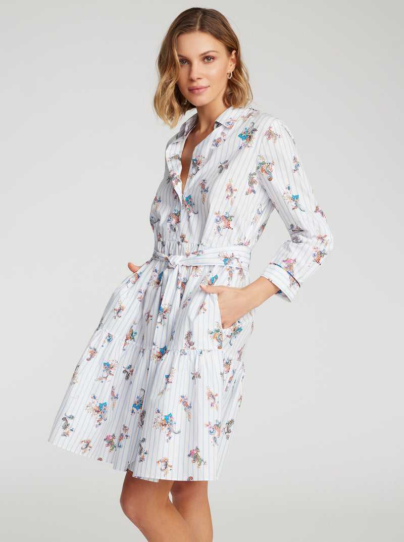 Robert Graham Paloma Dress Bianche | 394ADPWLK