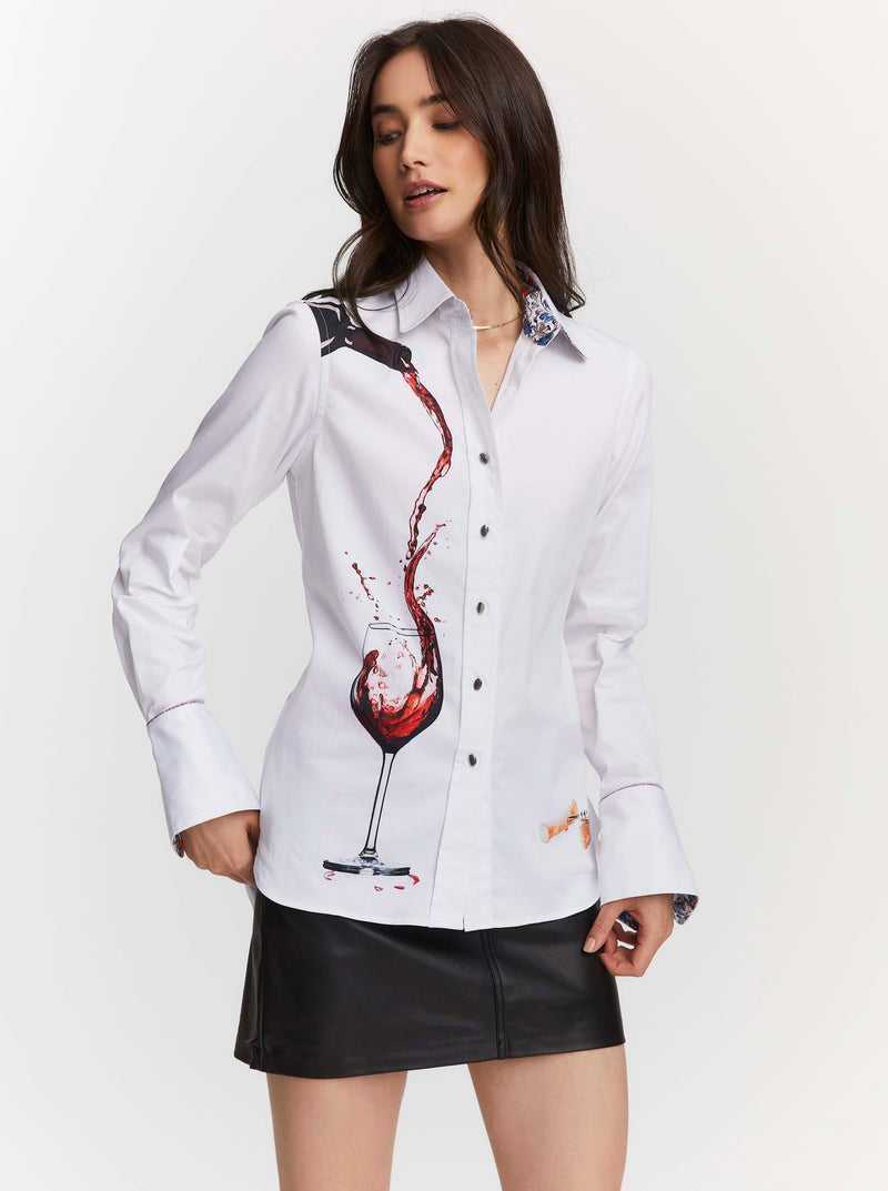 Robert Graham Pinot Noir Shirt Bianche | 516AGNOUL