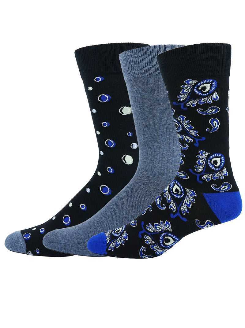 Robert Graham Polka Dots 3 Pack Socks Multi | 729NZYSBR