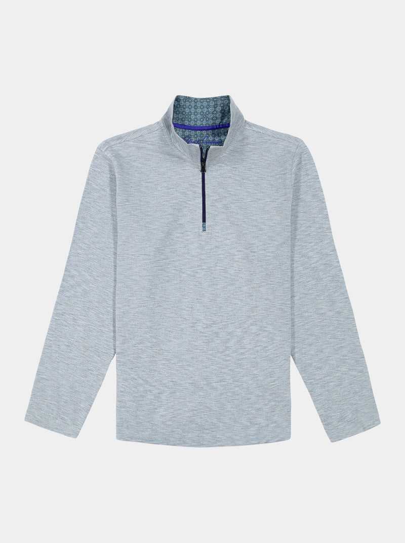 Robert Graham Remo Long Sleeve Knit 1/4 Zip Corallo | 941PBGFVO