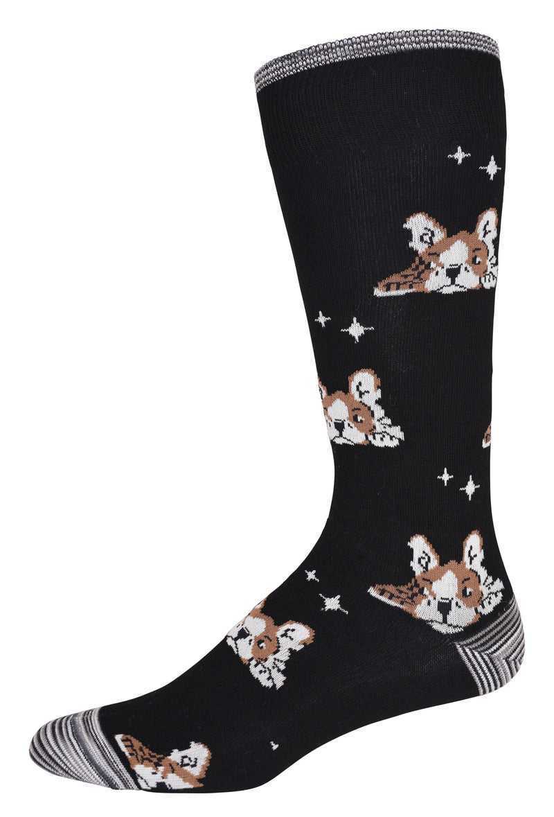 Robert Graham Rg Frenchie Sock Nere | 861KAPBYS