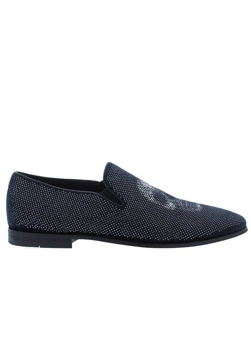 Robert Graham Roxberry Smoking Slipper Nere | 329AOMYNH