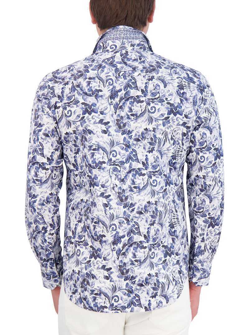 Robert Graham Santa Cruz Long Sleeve Button Down Shirt Blu | 304LSVGKR