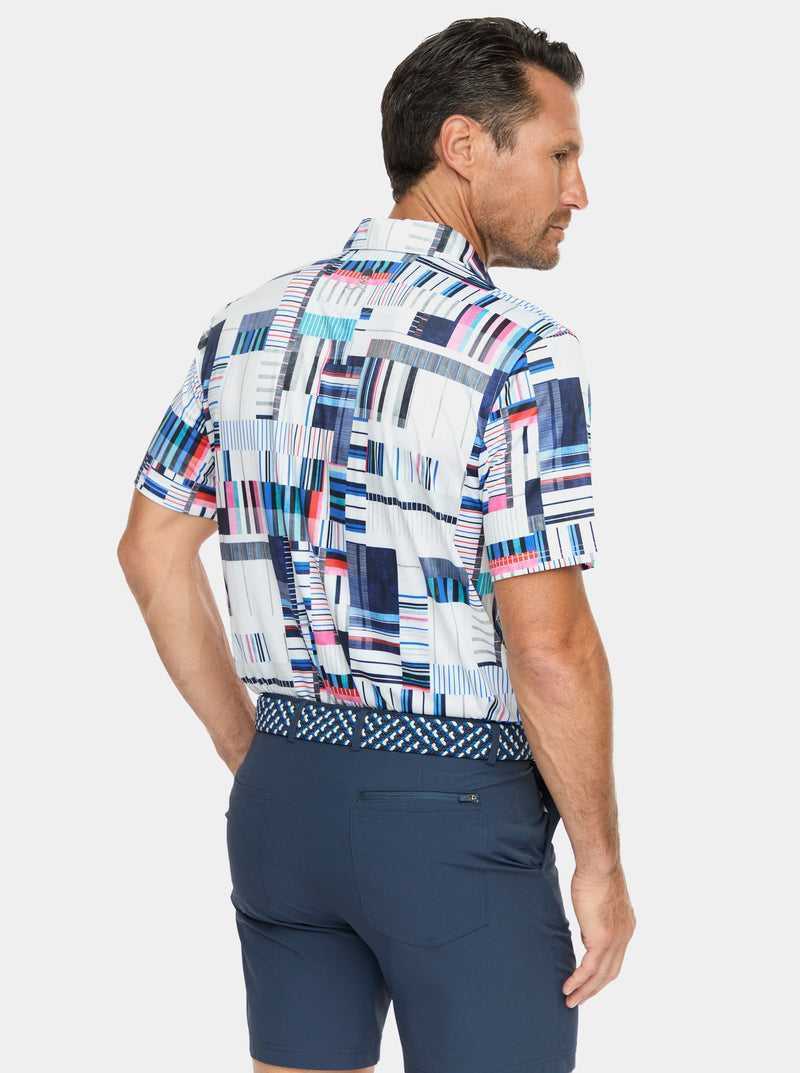 Robert Graham Siro Short Sleeve Knit Polo Multi | 718SCTHRD