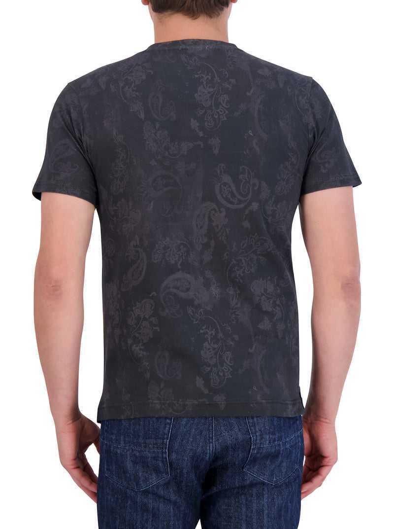 Robert Graham Skull Scrolls T-shirt Nere | 758XHAJLP