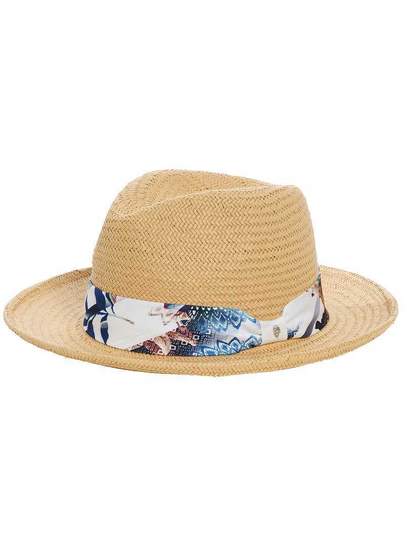 Robert Graham Straw Trilby Natural | 526DTSCNW