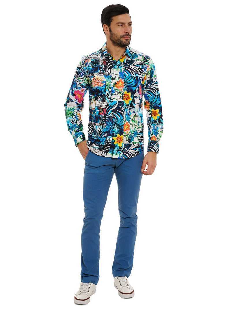 Robert Graham Tahiti Long Sleeve Button Down Shirt Multi | 724LJYSNC