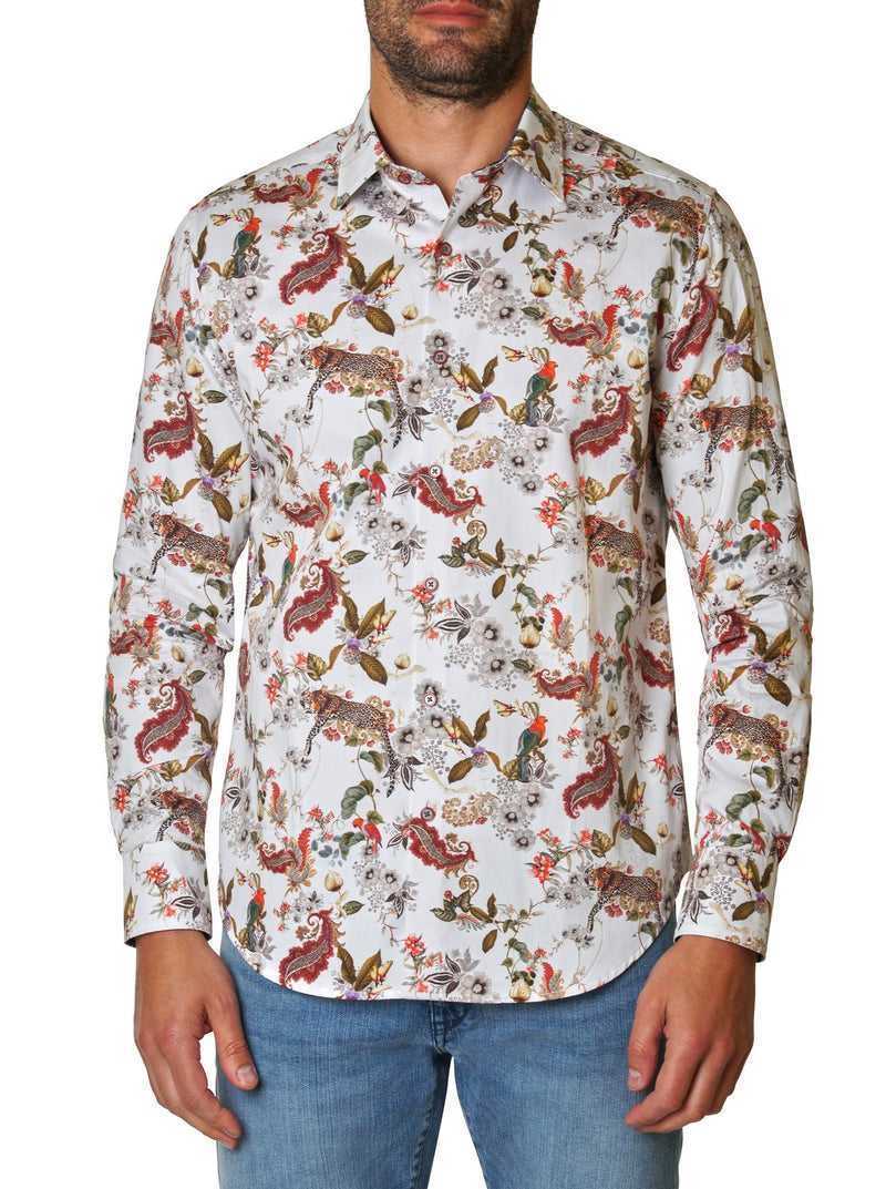 Robert Graham The Leo Long Sleeve Woven Shirt Bianche | 158XWGBEL