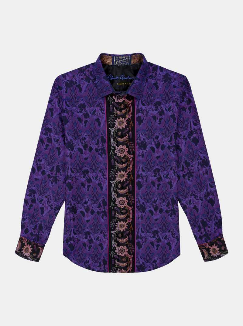 Robert Graham The Limited Edition Paso Doble Woven Shirt Tall Viola | 980QNCEXS