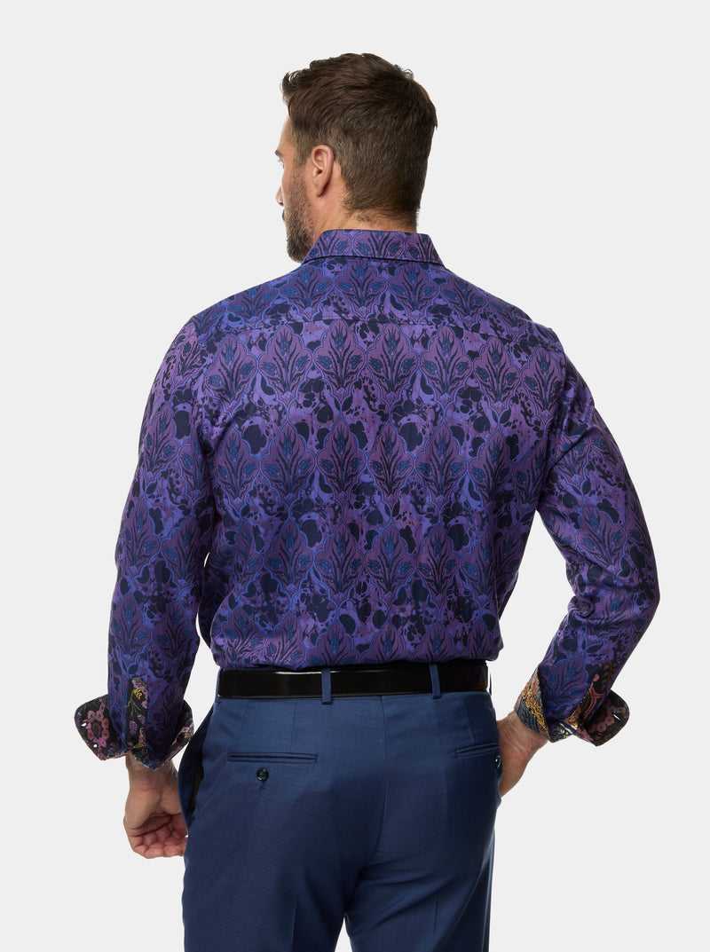 Robert Graham The Limited Edition Paso Doble Woven Shirt Tall Viola | 980QNCEXS