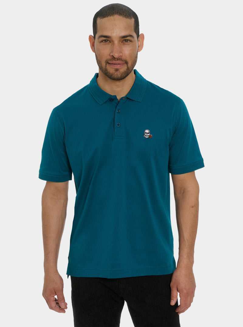 Robert Graham The Player Polo Bordeaux | 705BQAMHO