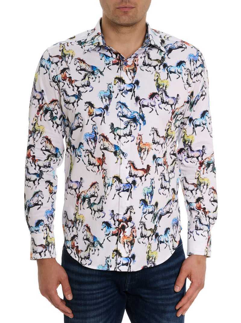 Robert Graham Thoroughbred Long Sleeve Button Down Shirt Multi | 629ANLJFZ