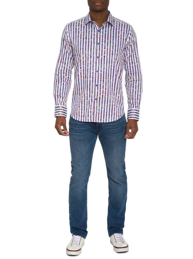 Robert Graham Tonale Long Sleeve Button Down Shirt Multi | 624RJOZWF